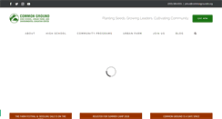 Desktop Screenshot of commongroundct.org