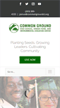 Mobile Screenshot of commongroundct.org
